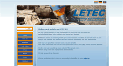 Desktop Screenshot of letec.nl