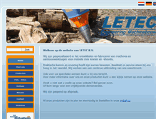 Tablet Screenshot of letec.nl